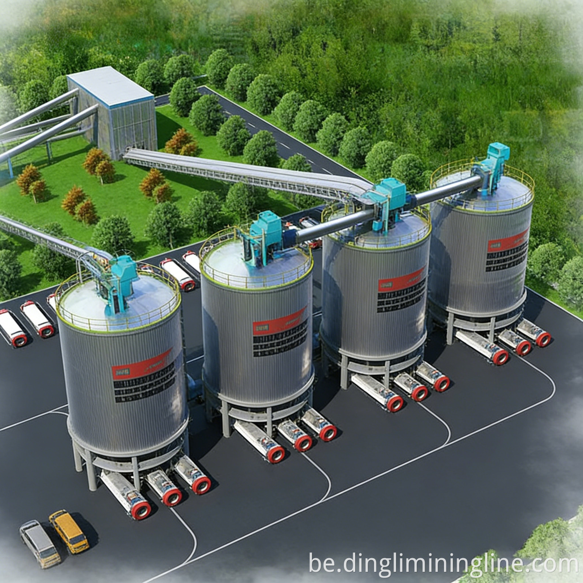 Stone Aggregate Sizing & Finishing Line